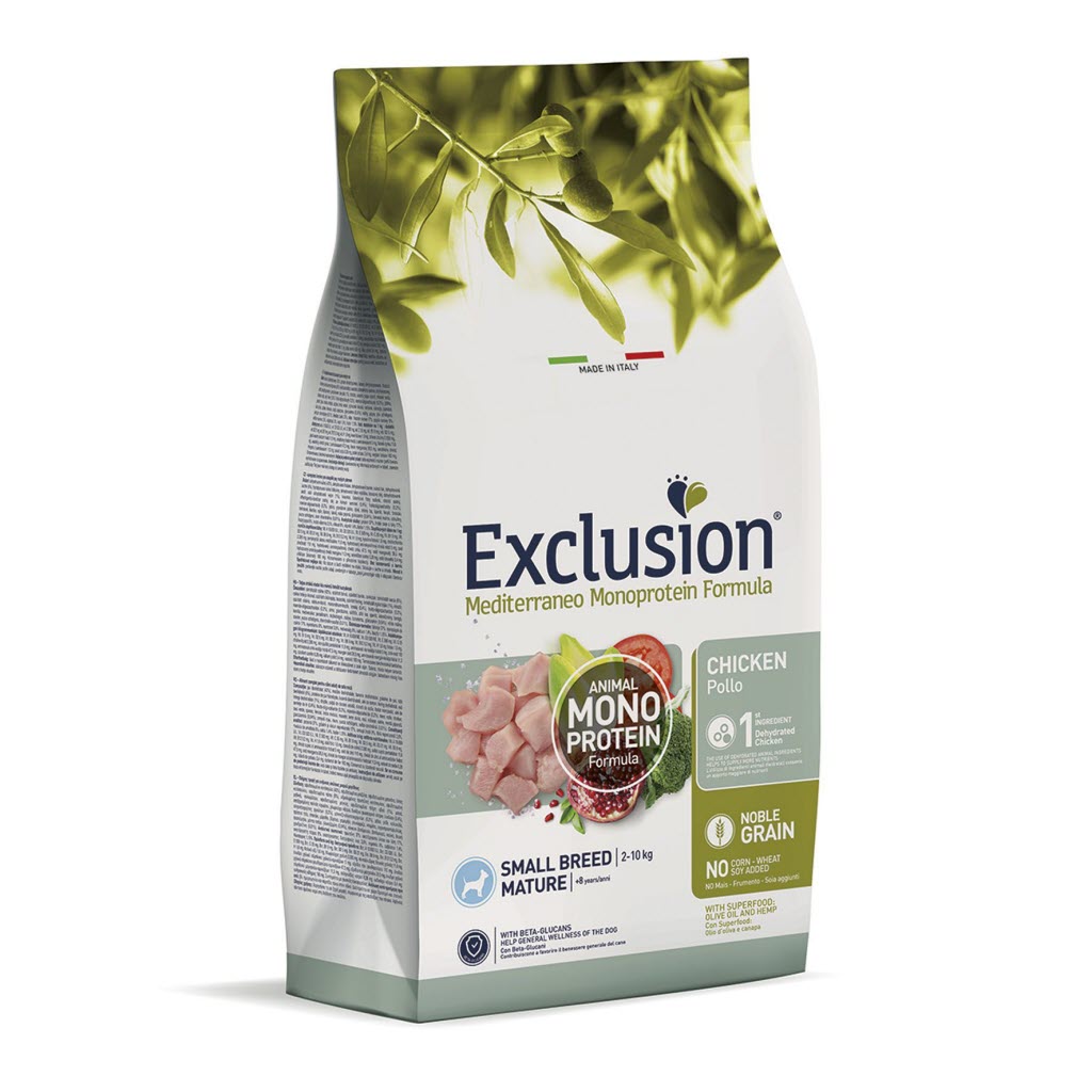 Exclusion Dog Mature Small Chicken 2kg